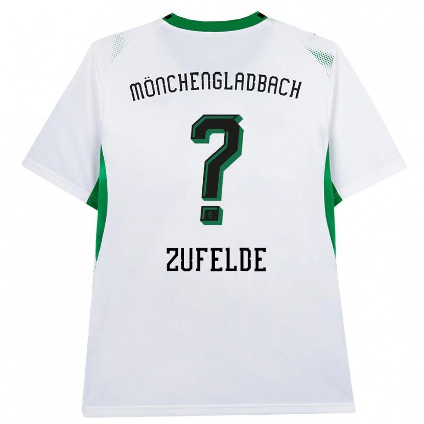 Danxen Kinder Isaac Zufelde #0 Weiß Schwarz Grün Heimtrikot Trikot 2026/27 T-Shirt Österreich