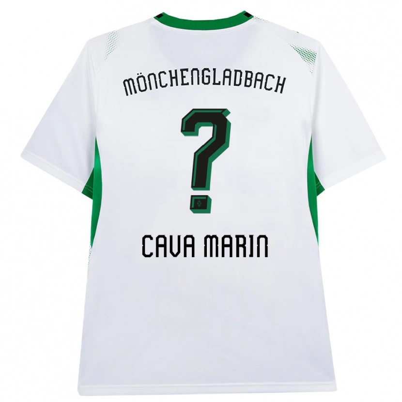 Danxen Kinder Sofia Cava Marin #0 Weiß Schwarz Grün Heimtrikot Trikot 2026/27 T-Shirt Österreich