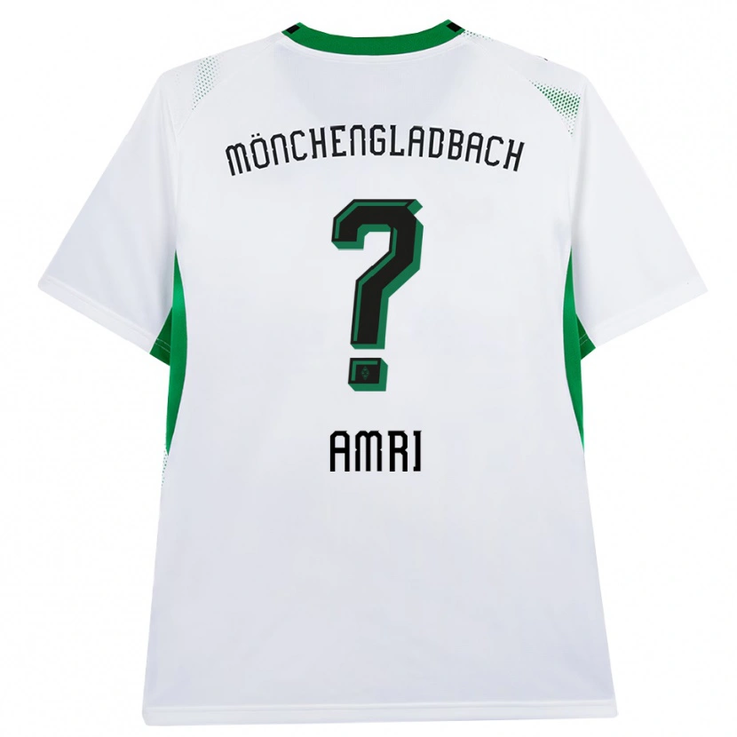 Danxen Kinder Abdelrahman Amri #0 Weiß Schwarz Grün Heimtrikot Trikot 2026/27 T-Shirt Österreich