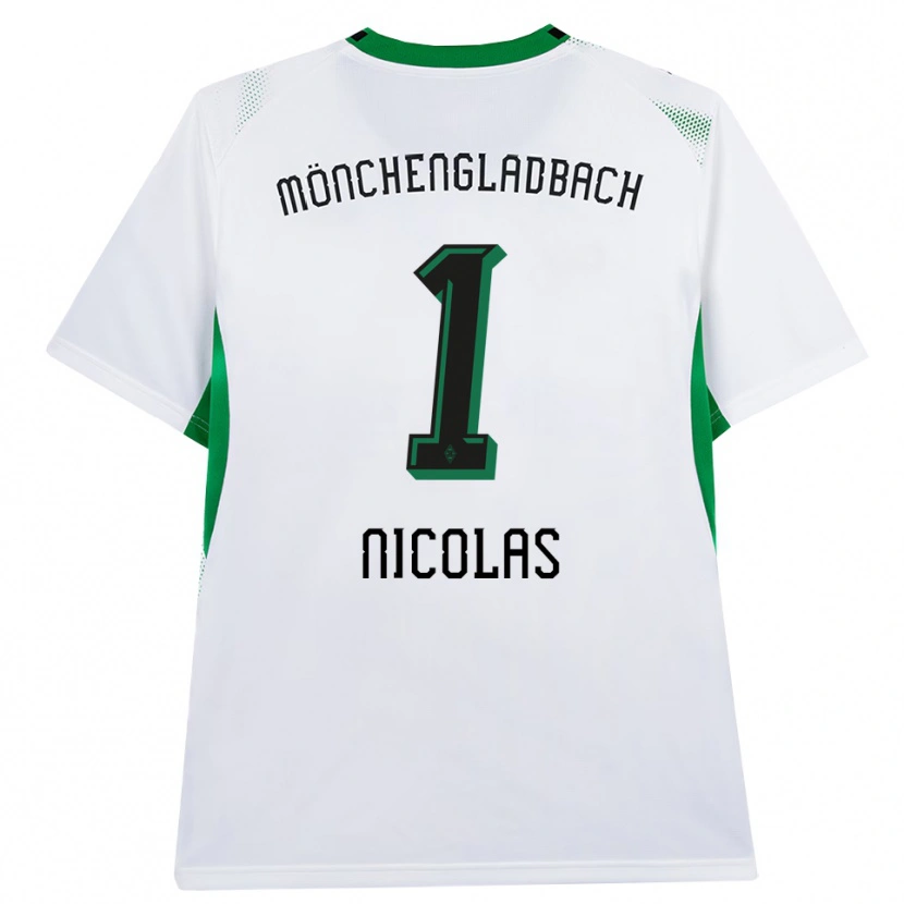 Danxen Kinder Moritz Nicolas #1 Weiß Schwarz Grün Heimtrikot Trikot 2026/27 T-Shirt Österreich