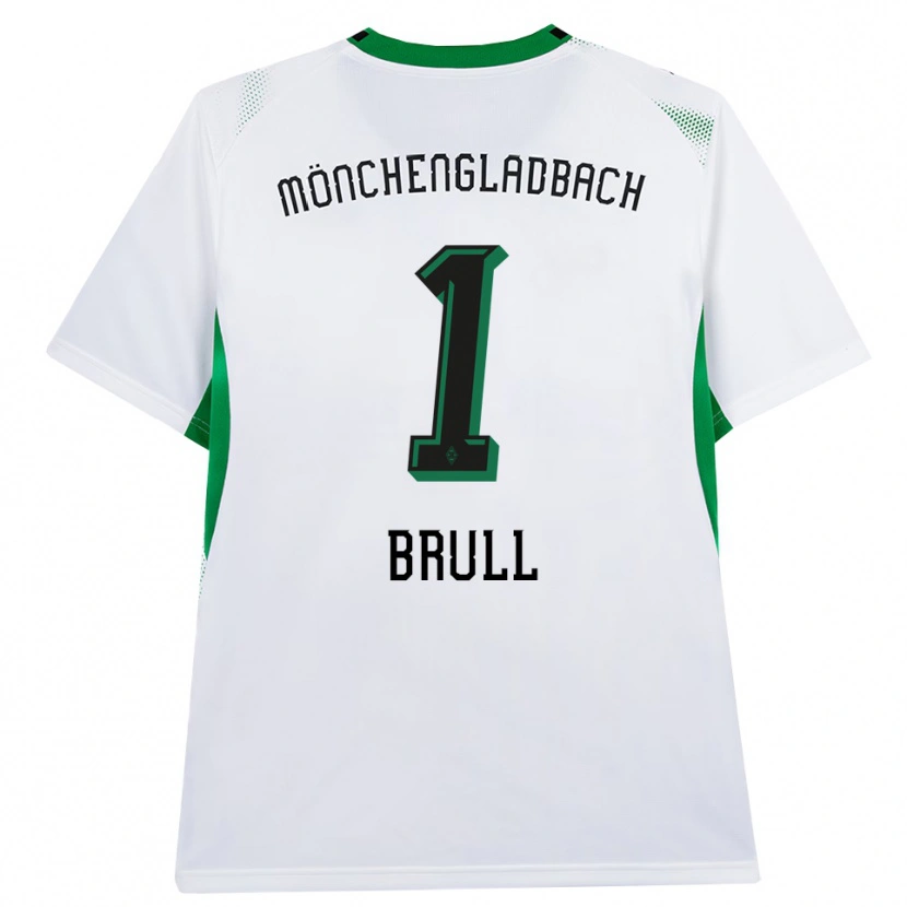 Danxen Kinder Maximilian Brüll #1 Weiß Schwarz Grün Heimtrikot Trikot 2026/27 T-Shirt Österreich