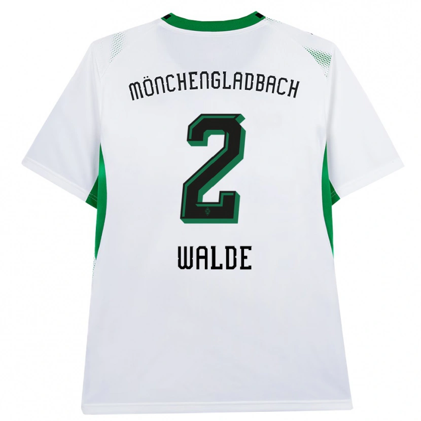 Danxen Kinder Simon Walde #2 Weiß Schwarz Grün Heimtrikot Trikot 2026/27 T-Shirt Österreich