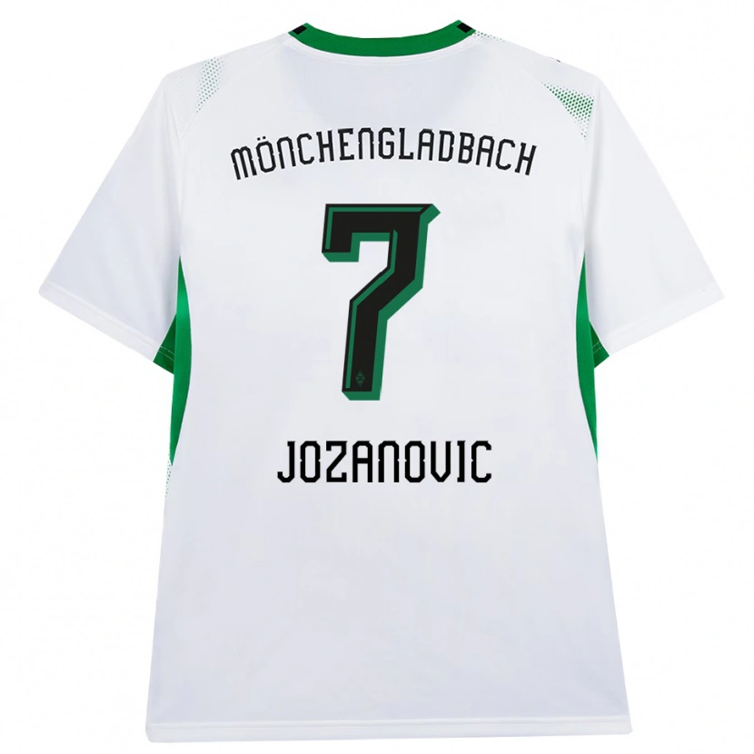 Danxen Kinder Antonio Jozanovic #7 Weiß Schwarz Grün Heimtrikot Trikot 2026/27 T-Shirt Österreich