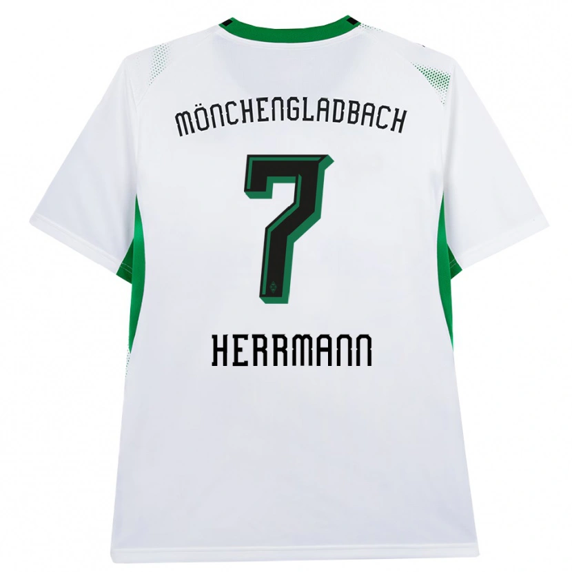 Danxen Kinder Patrick Herrmann #7 Weiß Schwarz Grün Heimtrikot Trikot 2026/27 T-Shirt Österreich