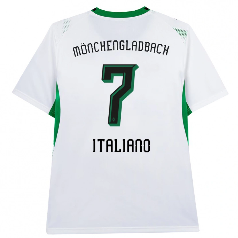 Danxen Kinder Jacob Italiano #7 Weiß Schwarz Grün Heimtrikot Trikot 2026/27 T-Shirt Österreich
