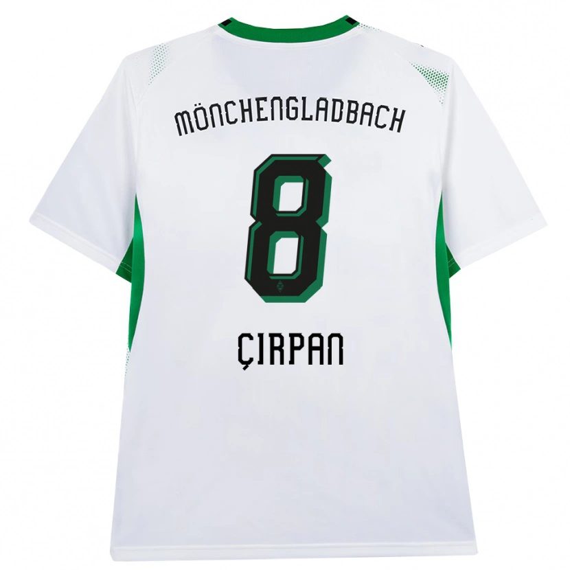 Danxen Kinder Kemal Çırpan #8 Weiß Schwarz Grün Heimtrikot Trikot 2026/27 T-Shirt Österreich