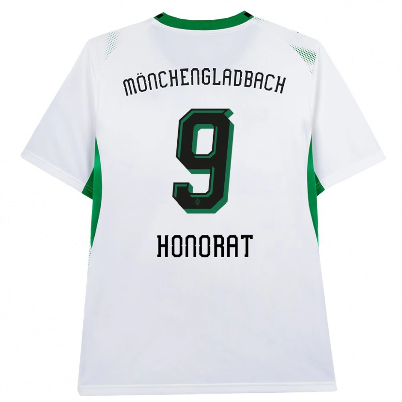 Danxen Kinder Franck Honorat #9 Weiß Schwarz Grün Heimtrikot Trikot 2026/27 T-Shirt Österreich