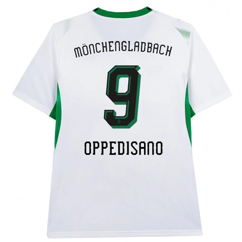Danxen Kinder Valentina Oppedisano #9 Weiß Schwarz Grün Heimtrikot Trikot 2026/27 T-Shirt Österreich