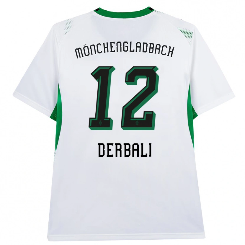 Danxen Kinder Louisa Derbali #12 Weiß Schwarz Grün Heimtrikot Trikot 2026/27 T-Shirt Österreich