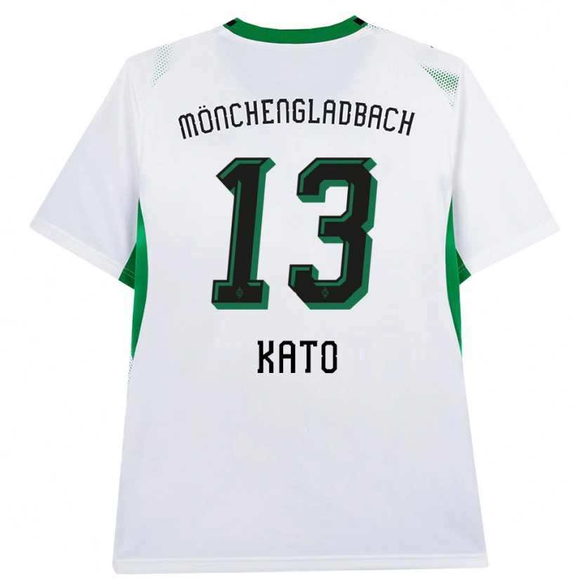 Danxen Kinder Mizuho Kato #13 Weiß Schwarz Grün Heimtrikot Trikot 2026/27 T-Shirt Österreich