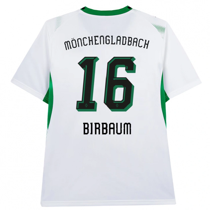 Danxen Kinder Anne Birbaum #16 Weiß Schwarz Grün Heimtrikot Trikot 2026/27 T-Shirt Österreich