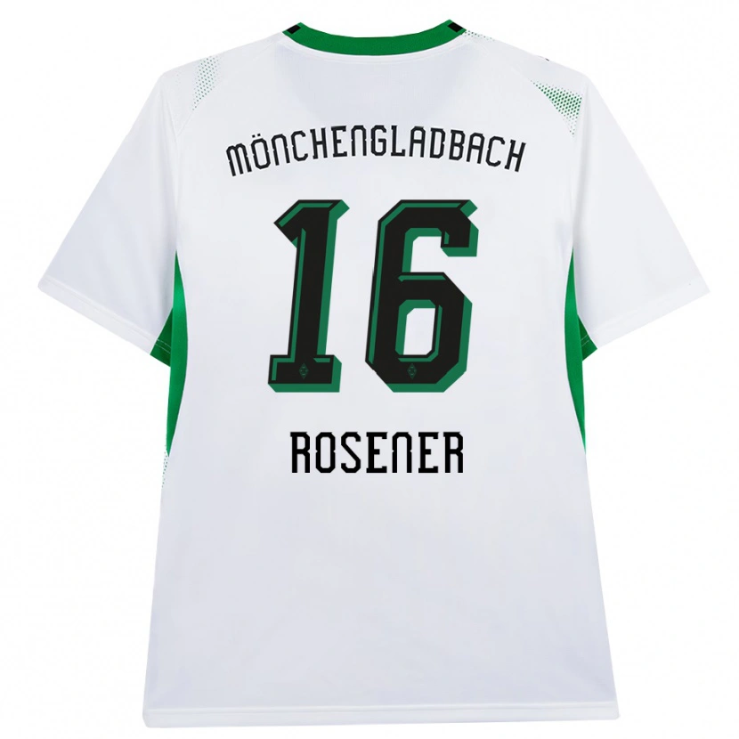 Danxen Kinder Chiara Rösener #16 Weiß Schwarz Grün Heimtrikot Trikot 2026/27 T-Shirt Österreich