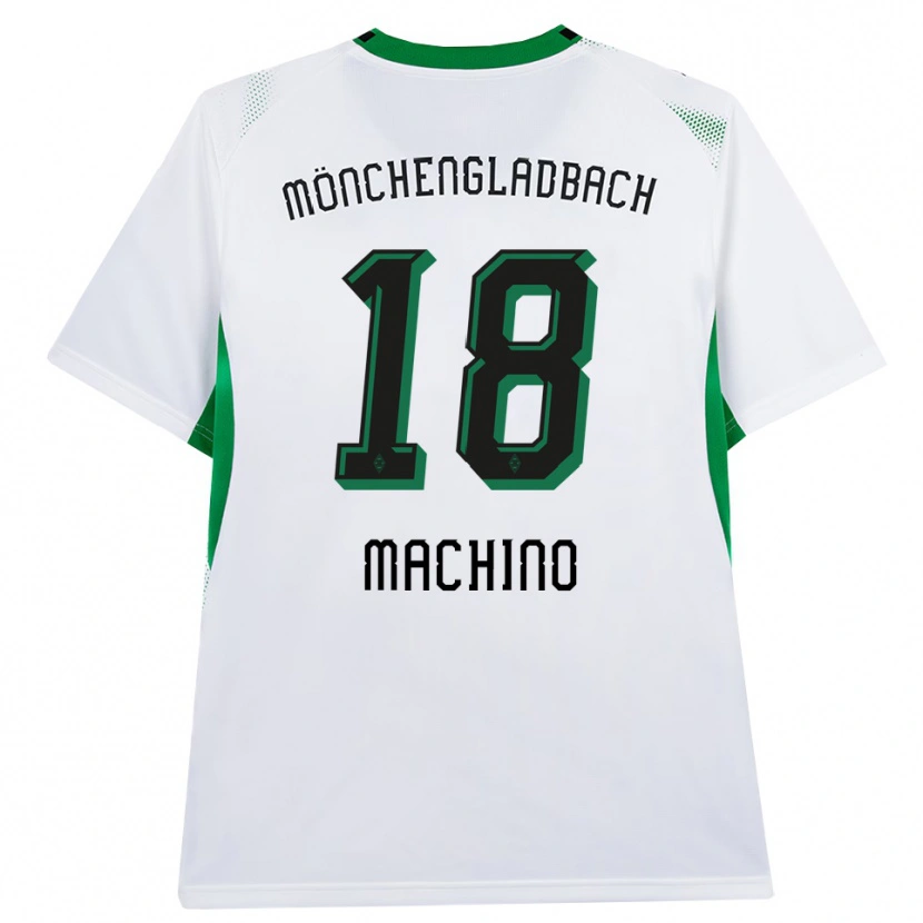 Danxen Kinder Shuto Machino #18 Weiß Schwarz Grün Heimtrikot Trikot 2026/27 T-Shirt Österreich