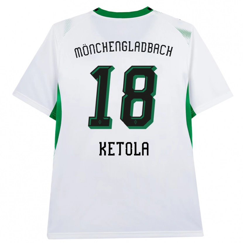 Danxen Kinder Sulo Ketola #18 Weiß Schwarz Grün Heimtrikot Trikot 2026/27 T-Shirt Österreich