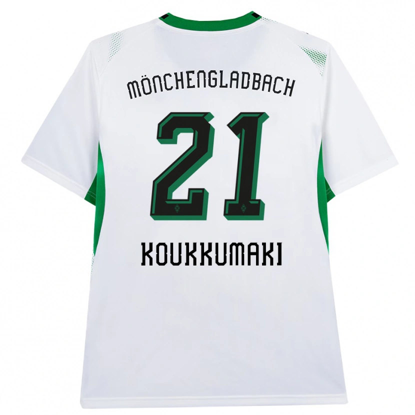 Danxen Kinder Taavi Koukkumäki #21 Weiß Schwarz Grün Heimtrikot Trikot 2026/27 T-Shirt Österreich