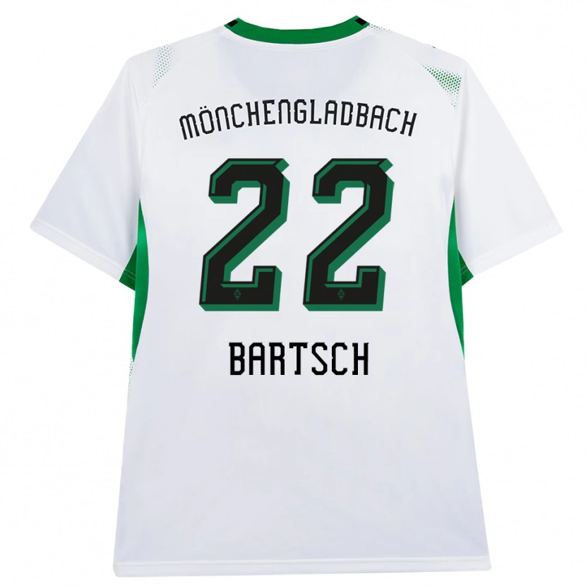 Danxen Kinder Kristina Bartsch #22 Weiß Schwarz Grün Heimtrikot Trikot 2026/27 T-Shirt Österreich