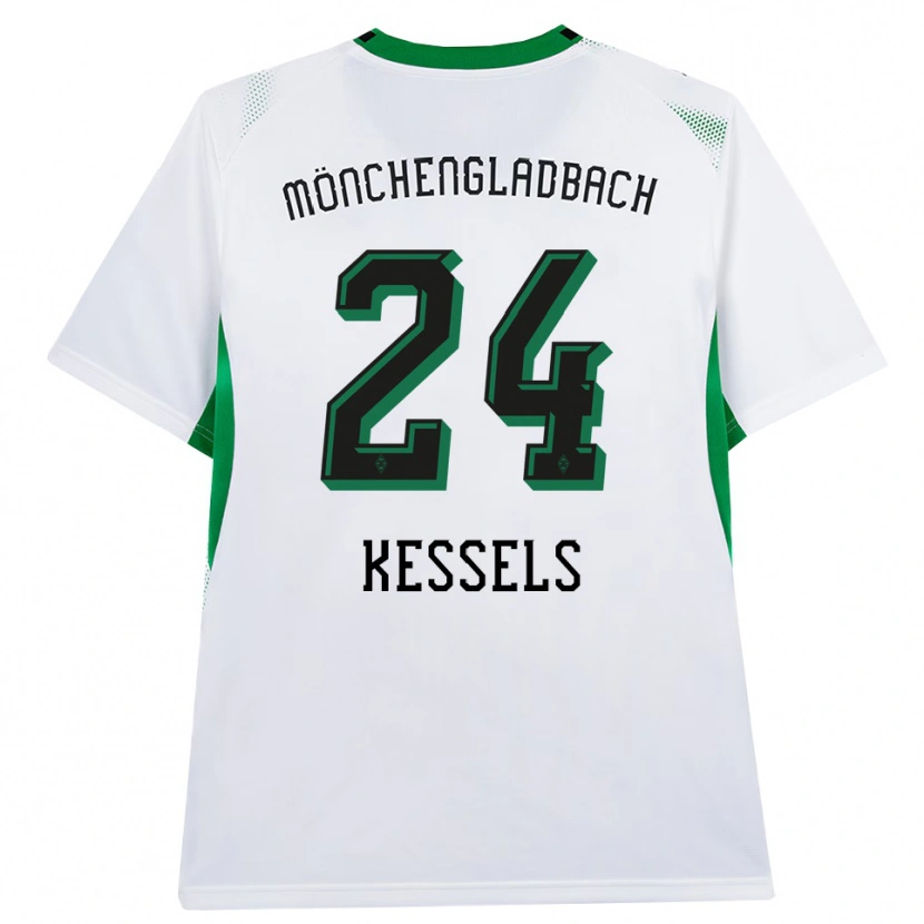 Danxen Kinder Imke Kessels #24 Weiß Schwarz Grün Heimtrikot Trikot 2026/27 T-Shirt Österreich