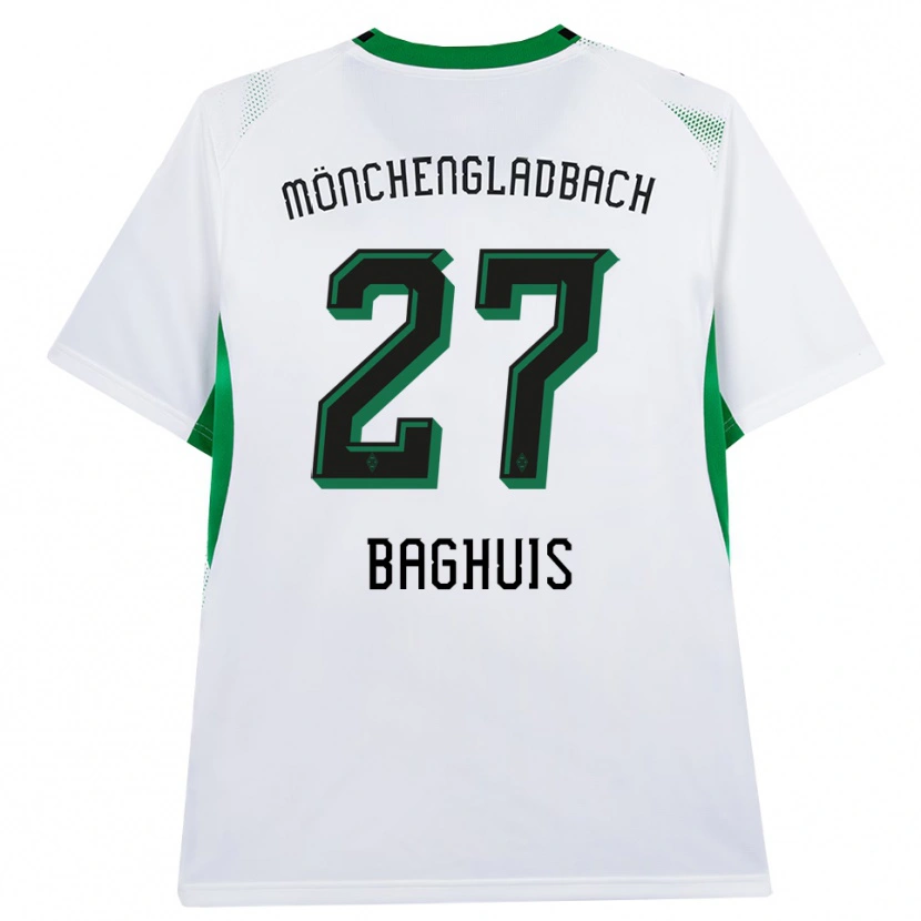 Danxen Kinder Chantal Baghuis #27 Weiß Schwarz Grün Heimtrikot Trikot 2026/27 T-Shirt Österreich