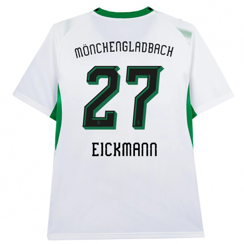 Danxen Kinder Mia Eickmann #27 Weiß Schwarz Grün Heimtrikot Trikot 2026/27 T-Shirt Österreich