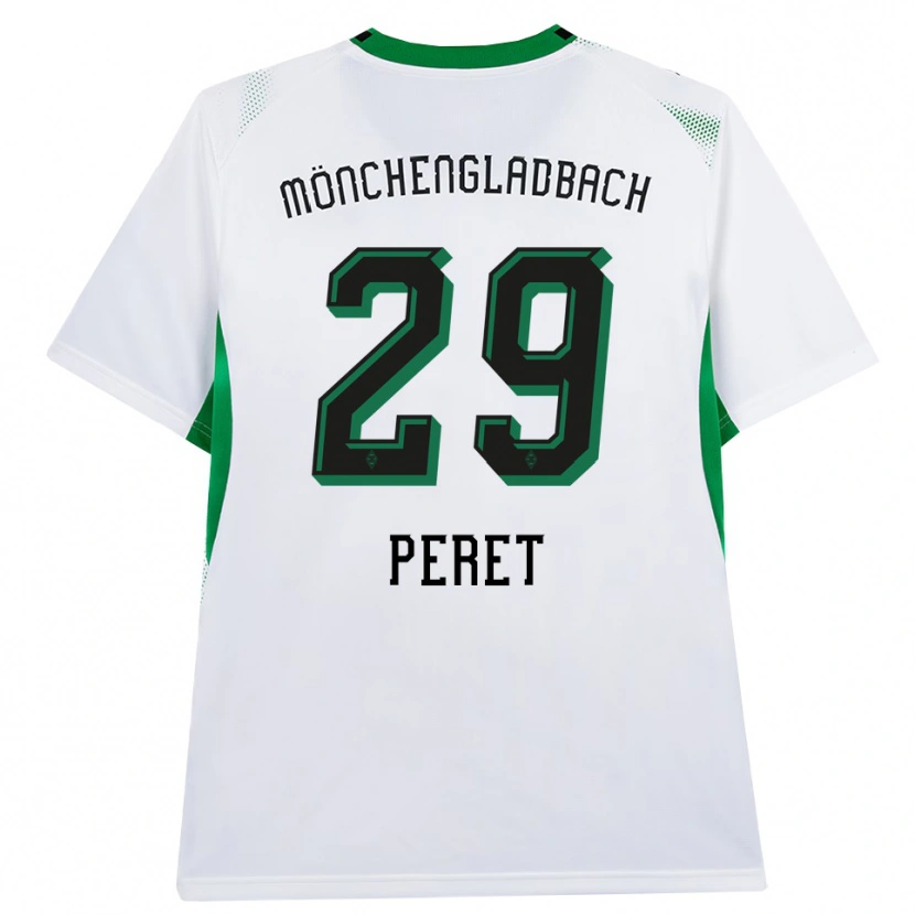 Danxen Kinder Jakub Peret #29 Weiß Schwarz Grün Heimtrikot Trikot 2026/27 T-Shirt Österreich