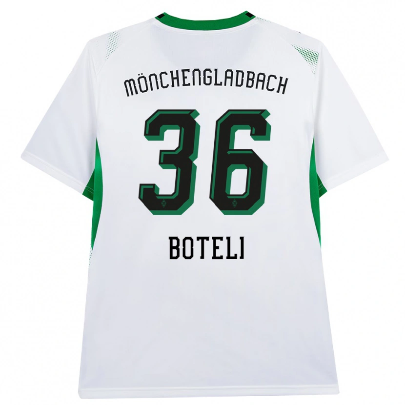 Danxen Kinder Winsley Boteli #36 Weiß Schwarz Grün Heimtrikot Trikot 2026/27 T-Shirt Österreich