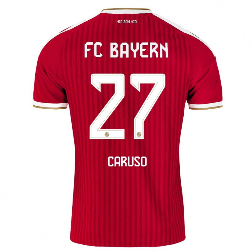 Danxen Kinder Arianna Caruso #27 Rot Weiß Blau Heimtrikot Trikot 2026/27 T-Shirt Österreich