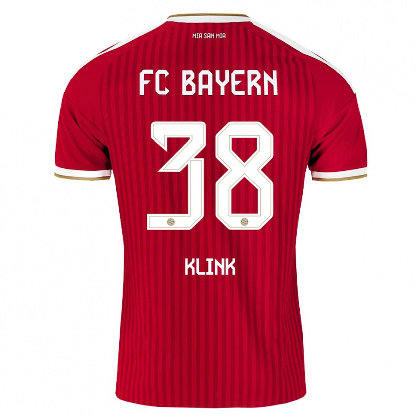Danxen Kinder Anna Klink #38 Rot Weiß Blau Heimtrikot Trikot 2026/27 T-Shirt Österreich