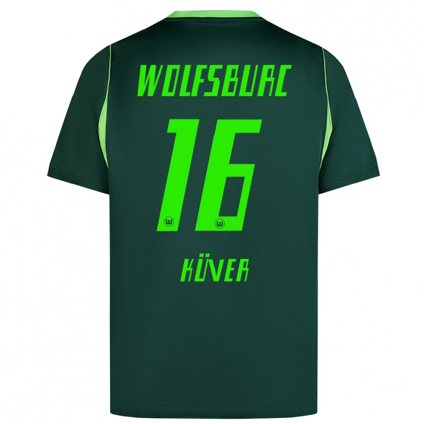 Danxen Kinder Camilla Küver #16 Dunkelgrün Weiß Heimtrikot Trikot 2026/27 T-Shirt Österreich