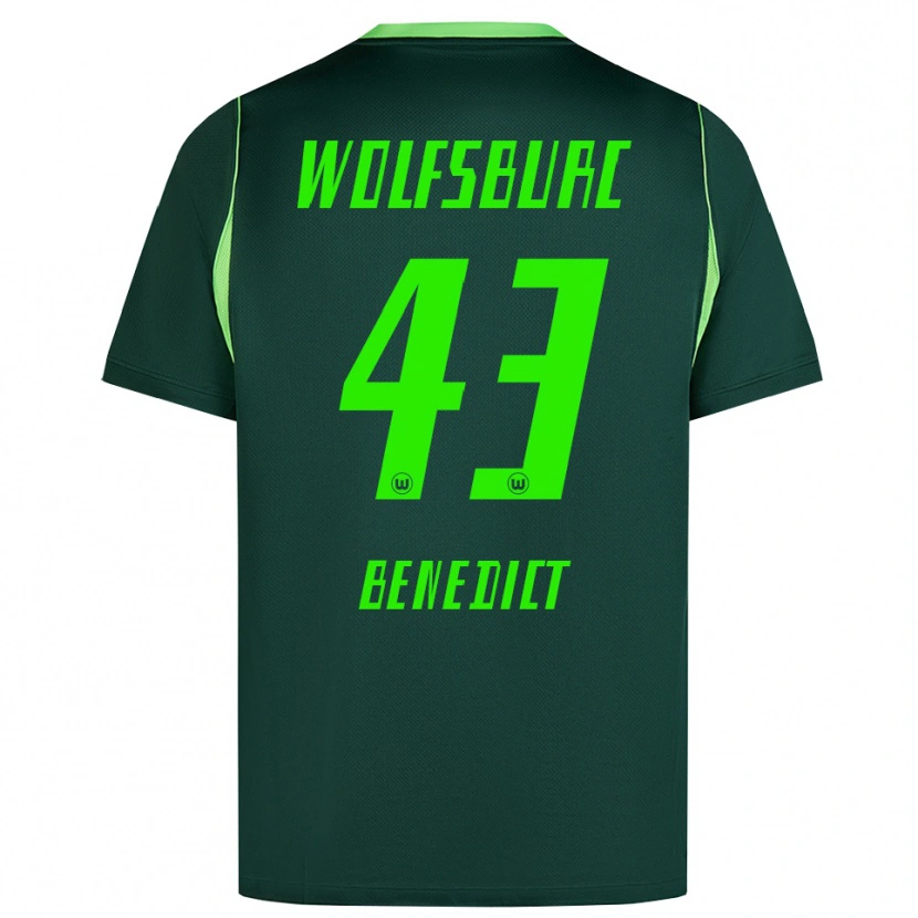 Danxen Kinder Trevor Benedict #43 Dunkelgrün Weiß Heimtrikot Trikot 2026/27 T-Shirt Österreich