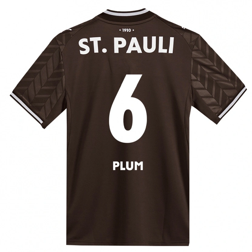 Danxen Kinder Sebastian Plum #6 Kaffee Weiß Heimtrikot Trikot 2026/27 T-Shirt Österreich