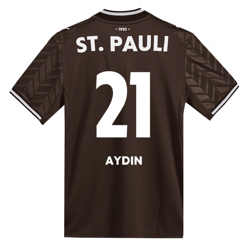 Danxen Kinder Kenan Aydin #21 Kaffee Weiß Heimtrikot Trikot 2026/27 T-Shirt Österreich