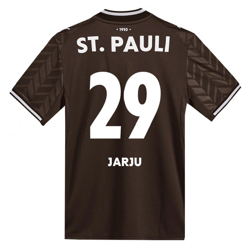 Danxen Kinder Bubakar Jarju #29 Kaffee Weiß Heimtrikot Trikot 2026/27 T-Shirt Österreich