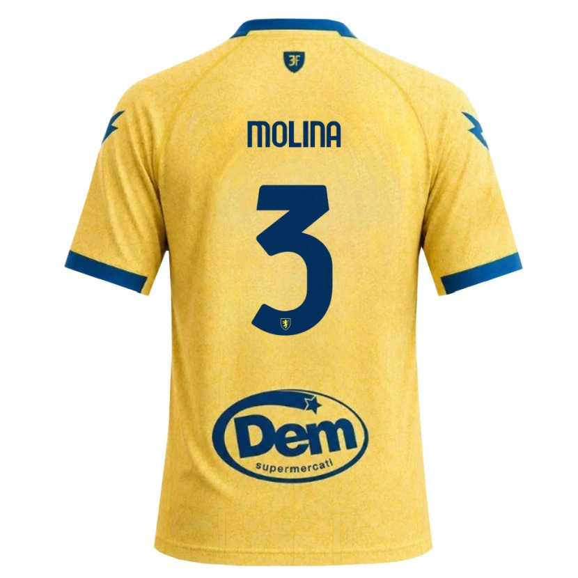 Danxen Kinder Francesco Molina #3 Khaki Schwarz Blau Heimtrikot Trikot 2026/27 T-Shirt Österreich