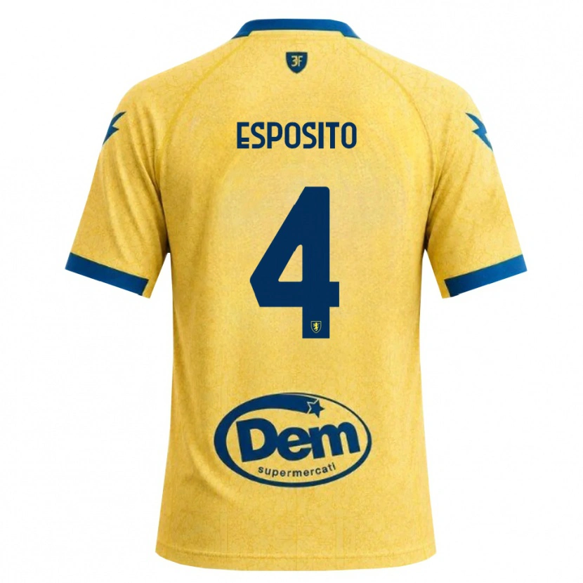 Danxen Kinder Valerio Esposito #4 Khaki Schwarz Blau Heimtrikot Trikot 2026/27 T-Shirt Österreich