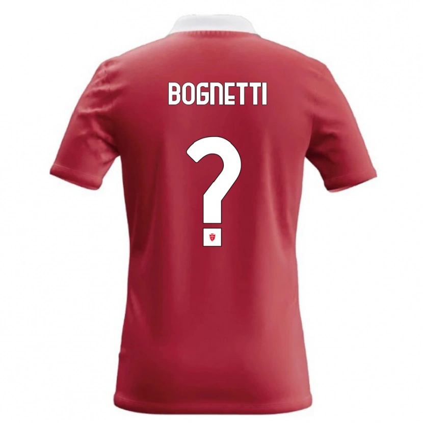 Danxen Kinder Federico Bognetti #0 Rot Weiß Heimtrikot Trikot 2026/27 T-Shirt Österreich