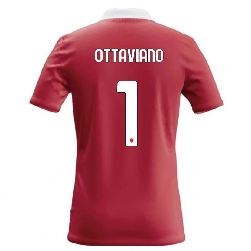 Danxen Kinder Alessandro Ottaviano #1 Rot Weiß Heimtrikot Trikot 2026/27 T-Shirt Österreich