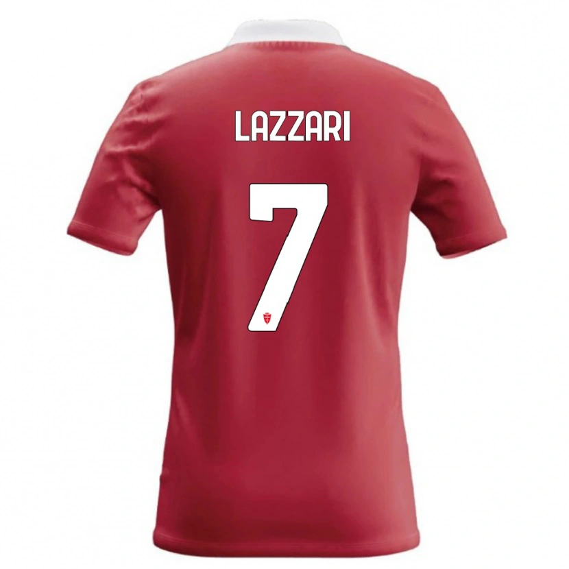 Danxen Kinder Matteo Lazzari #7 Rot Weiß Heimtrikot Trikot 2026/27 T-Shirt Österreich