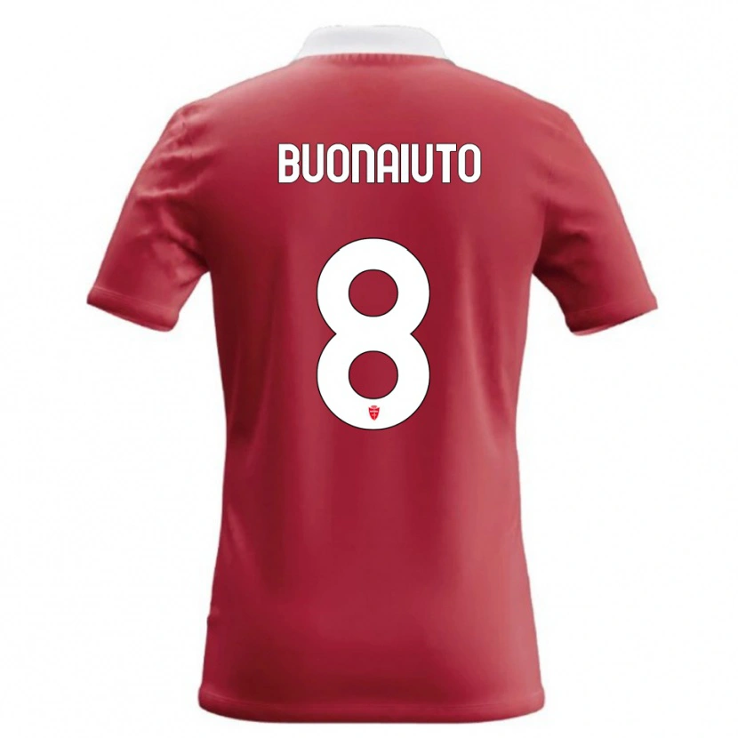 Danxen Kinder Marco Buonaiuto #8 Rot Weiß Heimtrikot Trikot 2026/27 T-Shirt Österreich