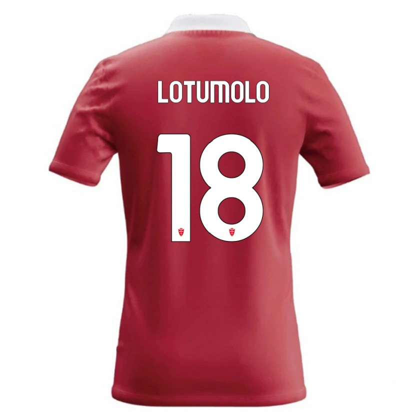 Danxen Kinder Matteo Lotumolo #18 Rot Weiß Heimtrikot Trikot 2026/27 T-Shirt Österreich