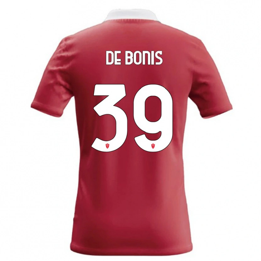 Danxen Kinder Andrea De Bonis #39 Rot Weiß Heimtrikot Trikot 2026/27 T-Shirt Österreich