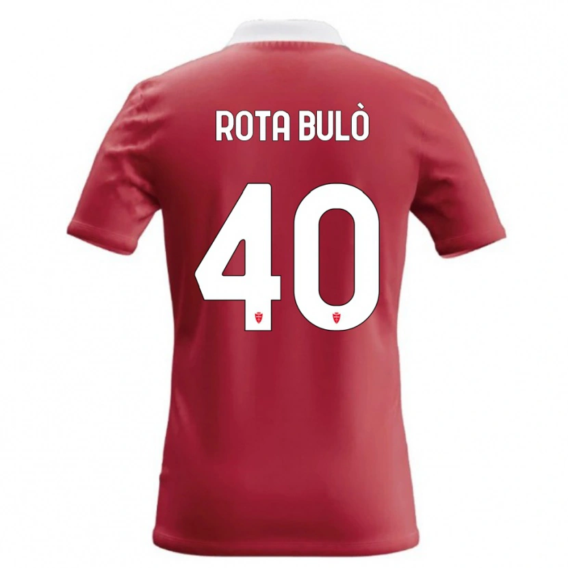 Danxen Kinder Pietro Rota Bulò #40 Rot Weiß Heimtrikot Trikot 2026/27 T-Shirt Österreich
