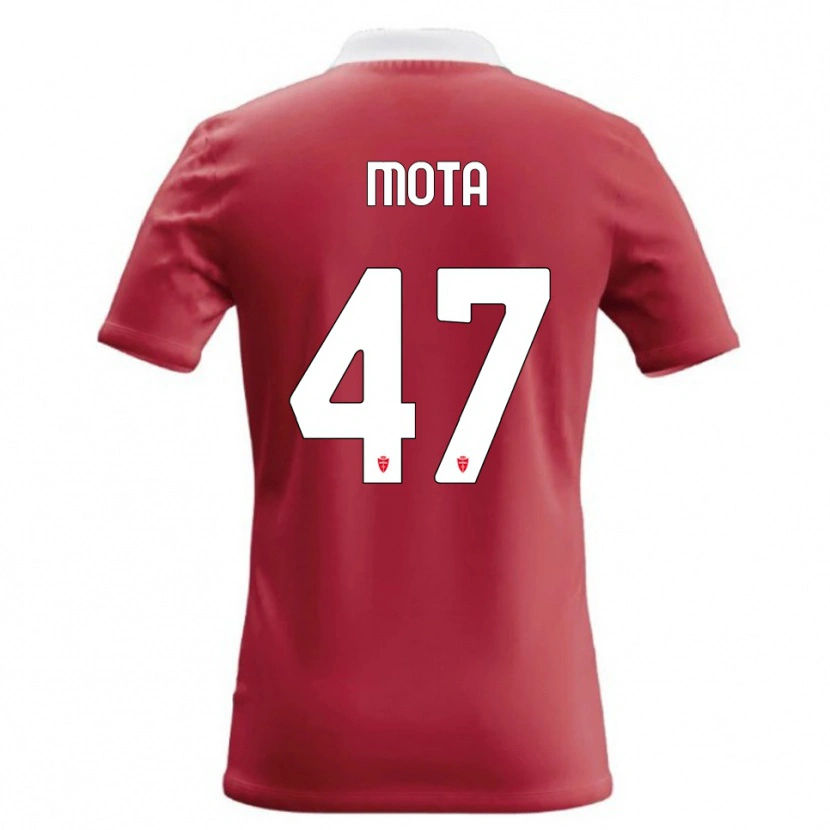 Danxen Kinder Dany Mota #47 Rot Weiß Heimtrikot Trikot 2026/27 T-Shirt Österreich