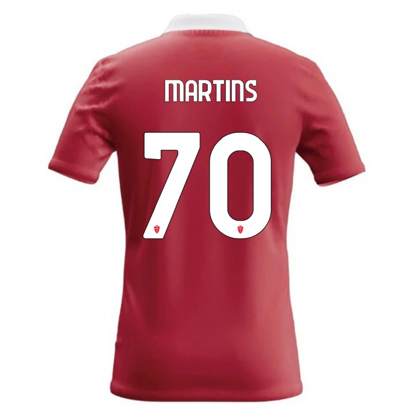 Danxen Kinder Kevin Martins #70 Rot Weiß Heimtrikot Trikot 2026/27 T-Shirt Österreich