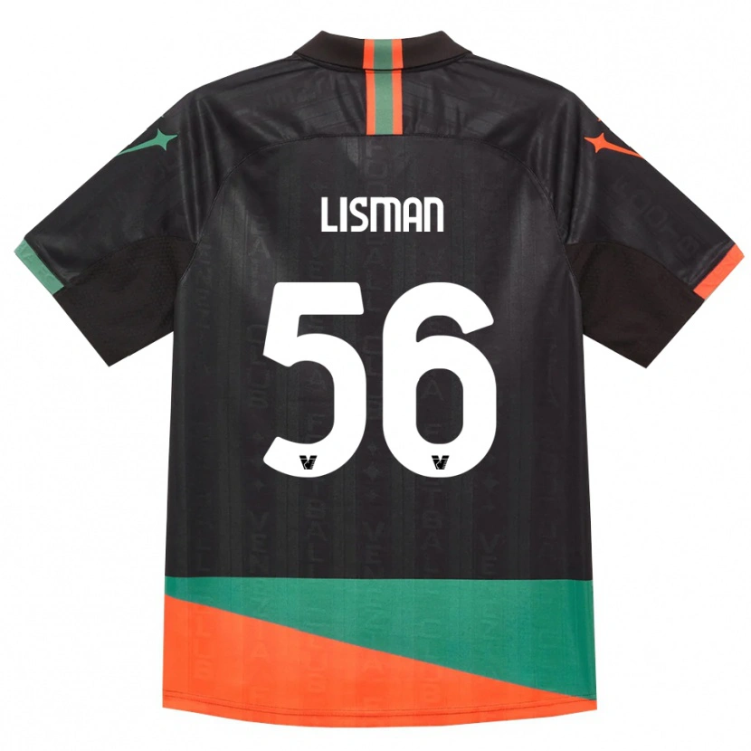 Danxen Kinder Kornel Lisman #56 Schwarz Orange Grün Heimtrikot Trikot 2026/27 T-Shirt Österreich
