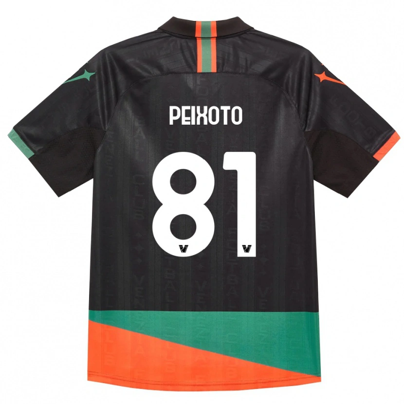 Danxen Kinder Afonso Peixoto #81 Schwarz Orange Grün Heimtrikot Trikot 2026/27 T-Shirt Österreich