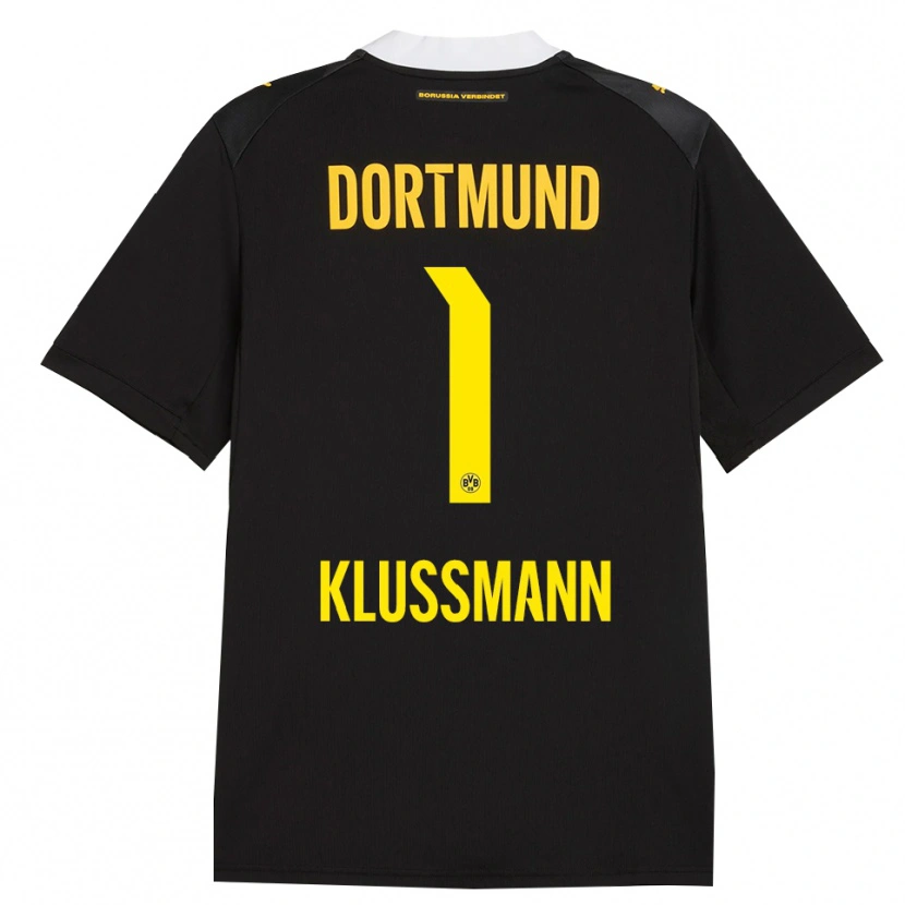 Danxen Kinder Leon Klußmann #1 Schwarz Rot Gelb Auswärtstrikot Trikot 2026/27 T-Shirt Österreich