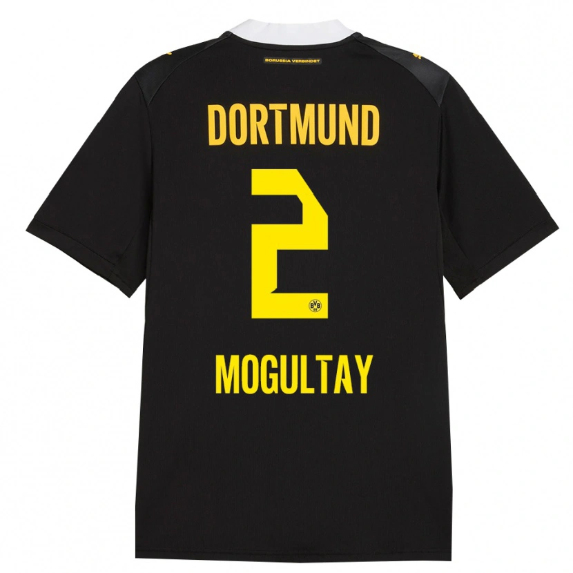 Danxen Kinder Baran Mogultay #2 Schwarz Rot Gelb Auswärtstrikot Trikot 2026/27 T-Shirt Österreich