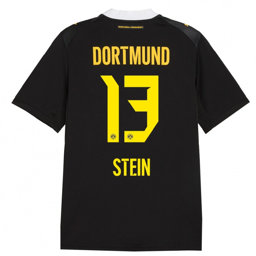Danxen Kinder Daniel Stein #13 Schwarz Rot Gelb Auswärtstrikot Trikot 2026/27 T-Shirt Österreich