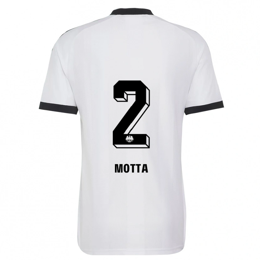 Danxen Kinder Noel Motta #2 Schwarz Weiß Auswärtstrikot Trikot 2026/27 T-Shirt Österreich