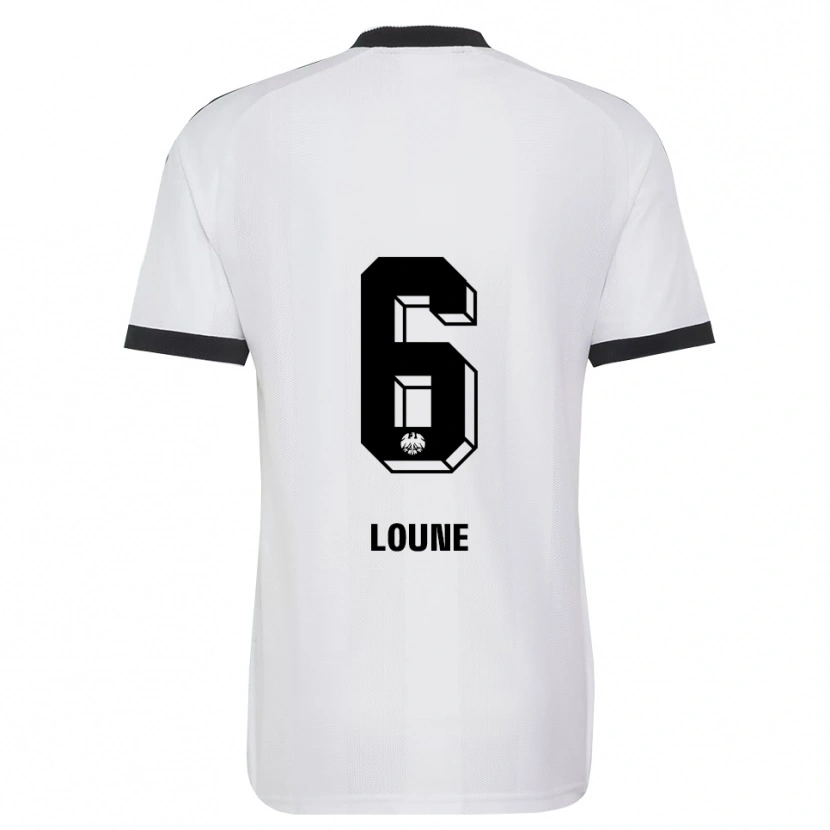 Danxen Kinder Adam Loune #6 Schwarz Weiß Auswärtstrikot Trikot 2026/27 T-Shirt Österreich
